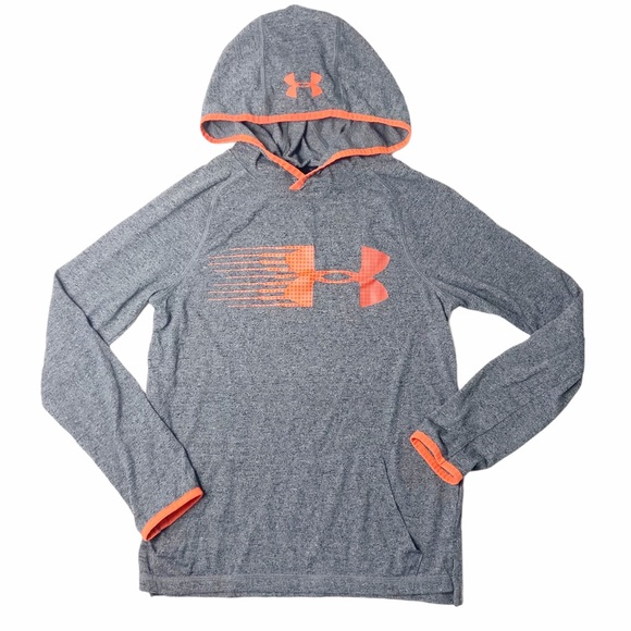 Under Armour Other - Under Armour 10/12 gray hooded long sleeve